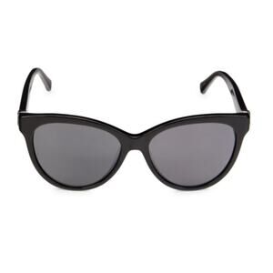 Moncler 55MM Cat Eye Sunglasses Black